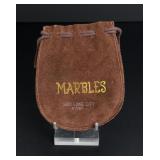 Suede Marble Pouch Salt Lake City Utah Souvenir