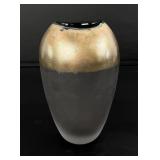 Art Glass Raku Vase