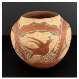Historic Zia Pueblo Pottery Olla Jar