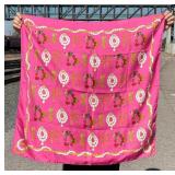 Vintage Foulard Christian Dior Silk Scarf