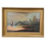 Hudson River School Painting
