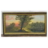 Hudson River School Painting