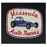 Missoula Montana Auto Racers Chain Stitch Patch