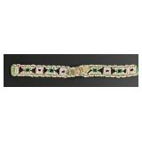 Paiute Native American Indian Beaded Watch Band