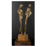 Eduardo Oropeza The Lovers Bronze