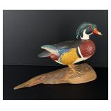 Robert & Virginia Warfield Wood Duck Decoy