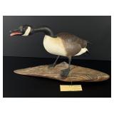 Robert & Virginia Warfield Wood Goose Decoy