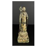 Edo Period Japanese Jizo Bosatsu Buddhist Bronze