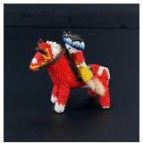 Johnny Sheyka Zuni Beaded Cowboy