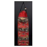 Northwest Coast Tlingit Beaded Wall Pocket