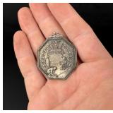 Sterling Silver National Marble Tournament Medal