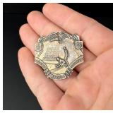 Sterling Silver National Marble Tournament Medal