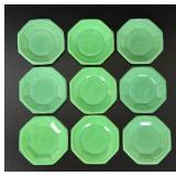 Akro Agate Jadeite Plates