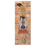 Montana Crow Indian Beaded Tomahawk Drop