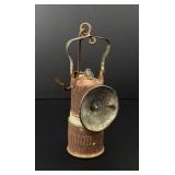 Butte Montana Dewar Miners Carbide Lamp Lantern