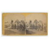 Raymond Nias Metis Encampment Stereoview