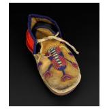 Crow Montana Indian Beaded Moccasin