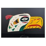 Northwest Coast Indian Carved Eagle Plaque