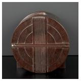 Art Deco Brown Bakelite Box