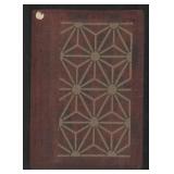 Antique Japanese Ise Katagami Kimono Stencil