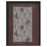 Antique Japanese Ise Katagami Kimono Stencil