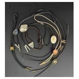 Collection of Cowboy Bolo Ties