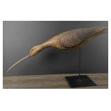Exceptional Running Curlew Shorebird Decoy