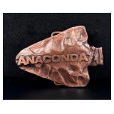 Anaconda Montana Copper Company Belt Buckle