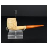 Carved Meerschaum Tobacco Pipe