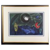 Marc Chagall Quai de Bercy Lithograph