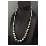 Mid Century Mexican Ball Necklace