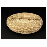 Frances Gal Frey Passamaquoddy Indian Basket