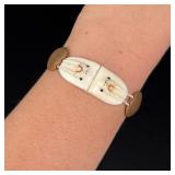 Alaskan Inuit Eskimo Walrus Ivory Bracelet