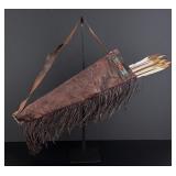 Native American Indian Beaded Quiver