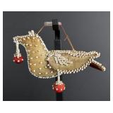 Iroquois Native American Indian Beaded Whimsy Bird