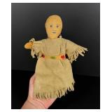 Native American Indian Beaded Doll