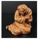 Tom Schenarts Montana Winter Clay Sculpture