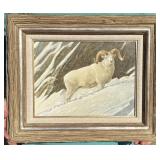 Ray Sexton Dall Sheep Painting