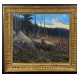Michael Coleman Digging Marmots Painting