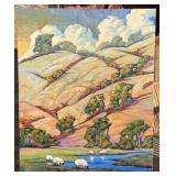 William Hawkins The Lost Sheep Painting