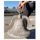 John Deere Plow Co No 4 Cast Iron Farm Bell