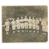 Santa Clara California Baseball Team Photo