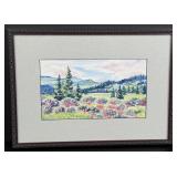 Diane Hausmann Sage Brush & Pines Painting