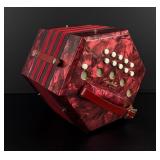 Regoletta 20 Key Concertina Accordian