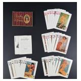 Cherchez la Femme Pinup Nude Women Playing Cards