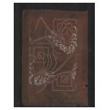 Antique Japanese Ise Katagami Kimono Stencil