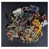 6lb Collection of Costume Jewelry