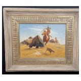 Frank McCarthy Taking a Bad Turn Painting
