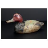 Tom Taber Redhead Wood Duck Decoy