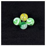 Akro Agate Peltier Glass Marbles